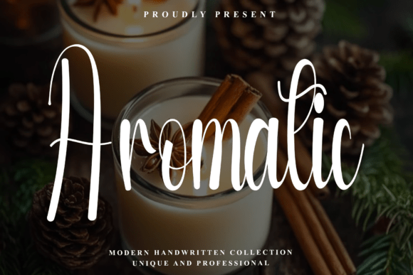 Aromatic: A Script Font with Autumnal Soul