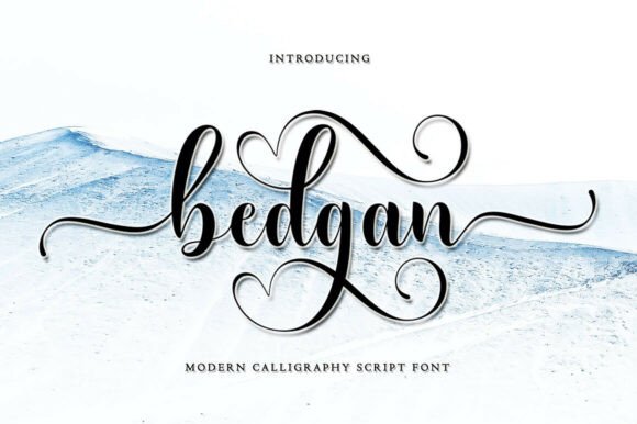 Bedgan: The Modern Calligraphy Script for Elegant Design