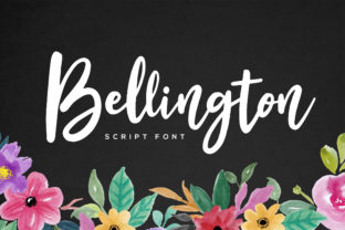 Bellington: A Script Font for Playful, Romantic Designs