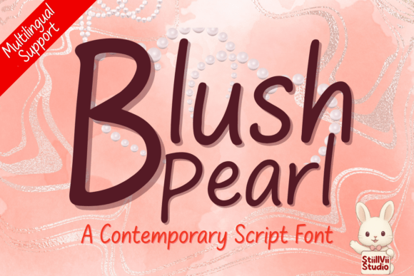 Blush Pearl: The Modern Script for Elevated Branding