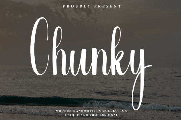 Chunky: A Script Font with Autumnal Sophistication