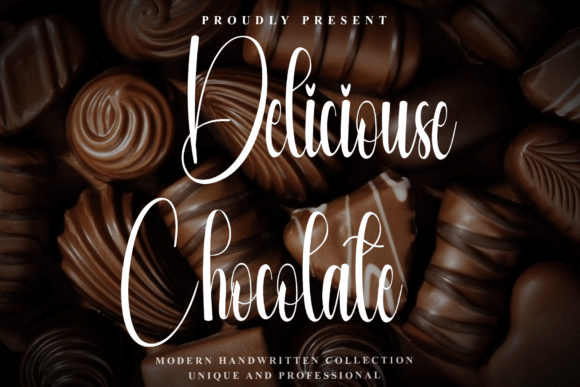 Deliciouse Chocolate: A Modern Script for Autumnal Branding