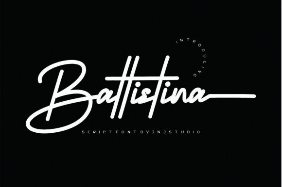 Discover Battistina: A Script Font for Modern Elegance