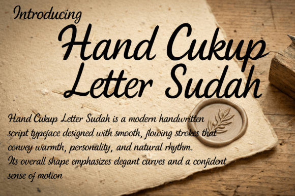 Discovering the Elegance of Hand Cukup Letter Sudah
