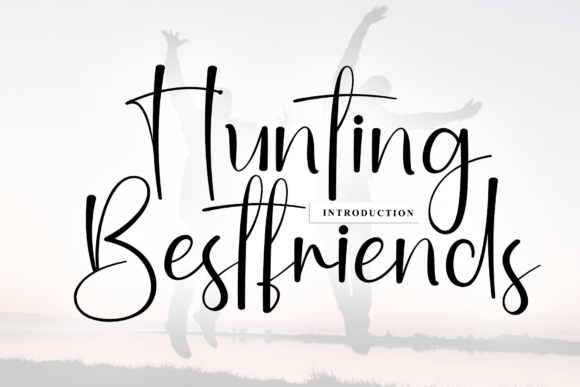 Hunting Bestfriends: A Font for Artisan Brands