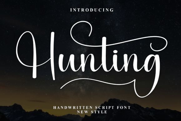 Hunting: The Art of Elegant, Modern Handwriting