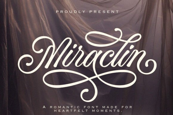 Miraclin: Weaving Romance into Every Letterform