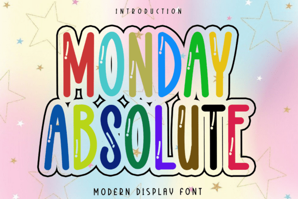 Monday Absolute: A Rhythmic Script for Autumnal Elegance