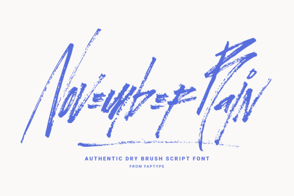November Rain: Capturing the Soul of Handmade Typography