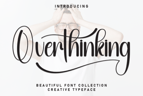 Overthinking Font: Elevate Your Brand with Elegant Script