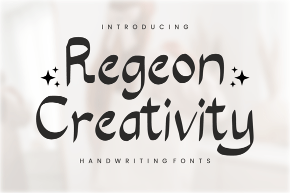Regeon Creativity: A Brush Script with Real Attitude