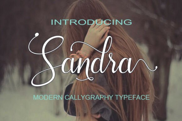 Sandra: A Fresh Script Font for Creative Projects