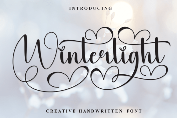 Winterlight: A Script Font That Balances Elegance and Modernity